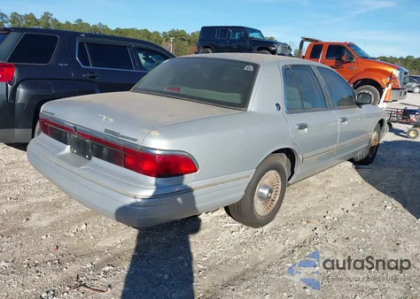 1995 Mercury Grand Marquis Gs из США, поврежденный, VIN 2MELM74W3SX650937